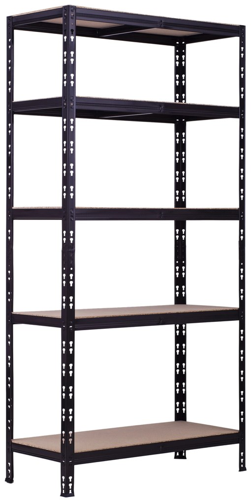 Policový regál, nosnosť 175 kg, 1800 x 900 x 450 mm