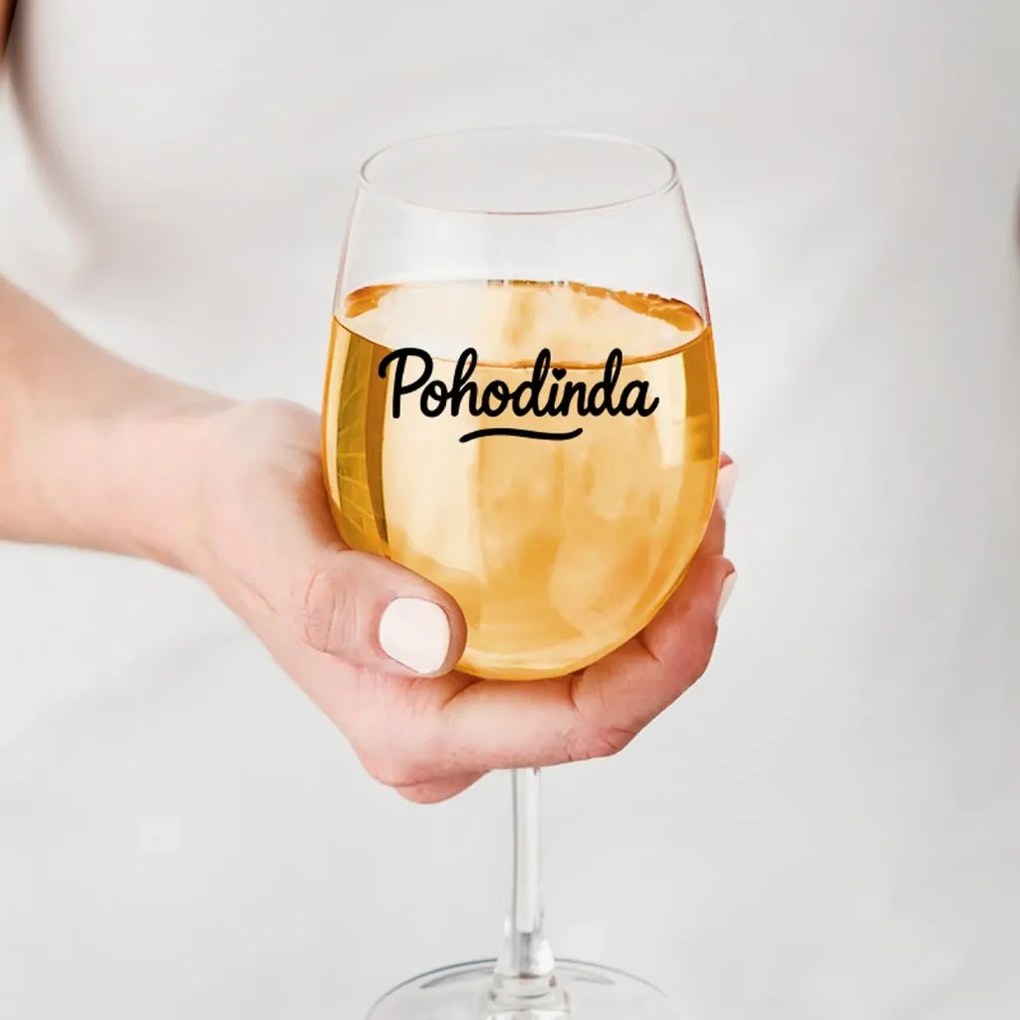 Ahome Čirý pohár na víno Pohodinda