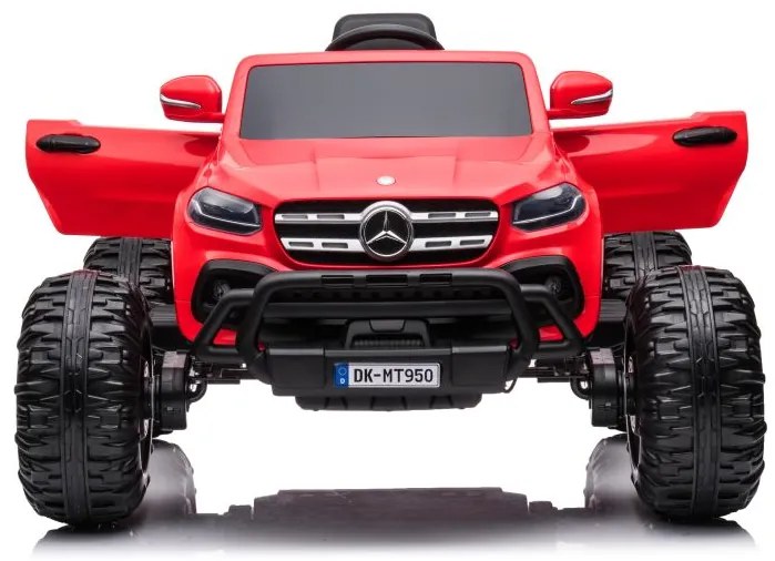 LEAN CARS ELEKTRICKÉ AUTÍČKO MERCEDES  DK-MT950 4x4  - ČERVENÉ - MOTOR 4x45W - BATÉRIA - 2x12V7Ah- 2022