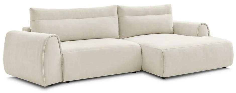 Béžová rohová pohovka Aden – Bobochic Paris