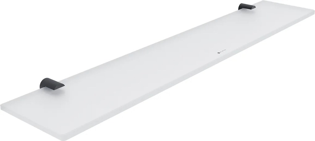 Nimco Polica bez ohrádky, 60 cm BORMO čierna - BRC 11091B-60-90