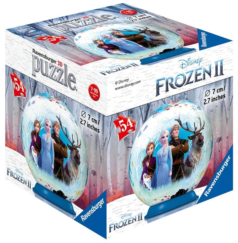 Ravensburger 3D Puzzleball Ledové království 2 : Přátelství 54 ks
