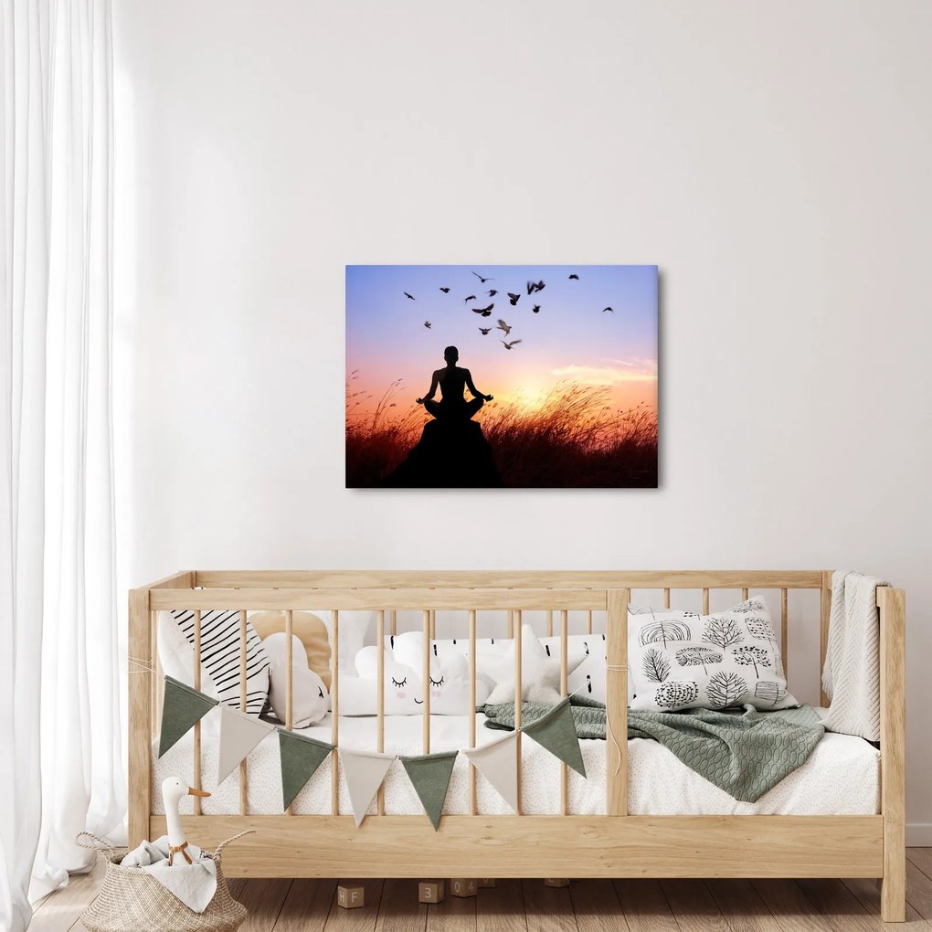 Obraz - Meditácia (70x50 cm)