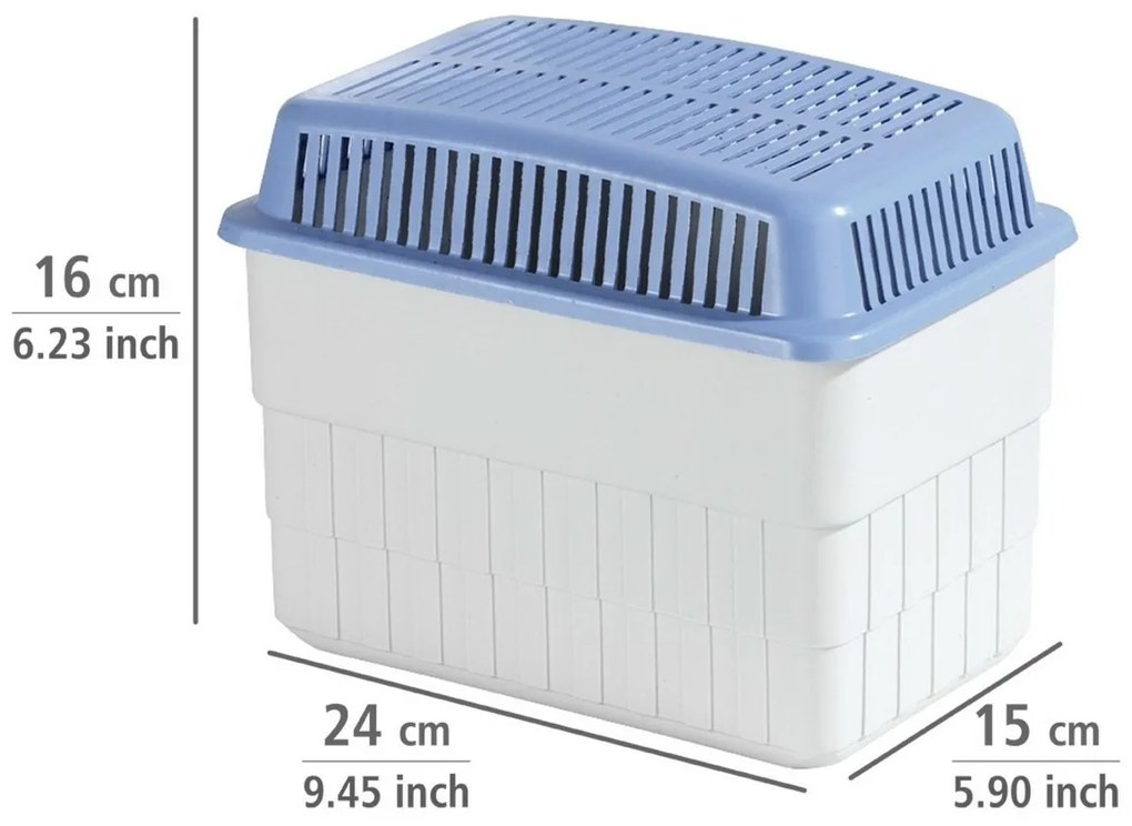 Odvlhčovač vzduchu Wenko do 50 m³, 1 kg, modrý