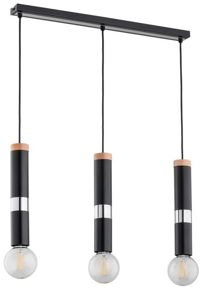 Luster na lanku GAMBIT 3xE27/60W/230V