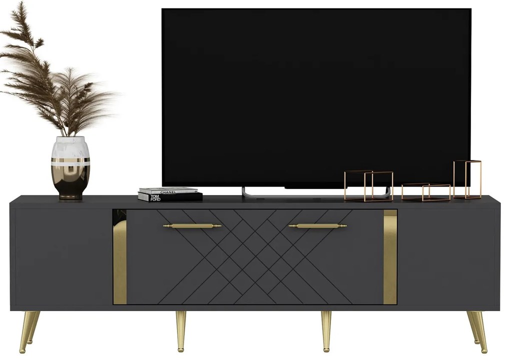TV stolík Detas antracit