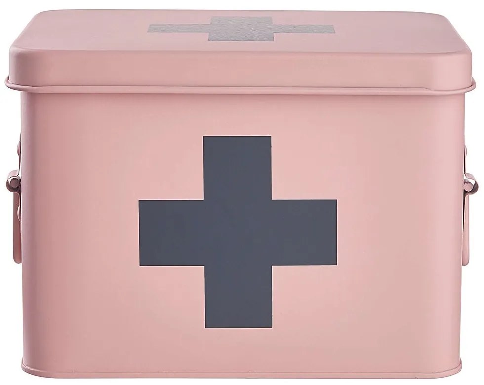 MEDIC Box na lieky - sv. ružová