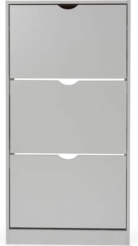 Noela Botník s 3 priehradkami sivý LUNARO