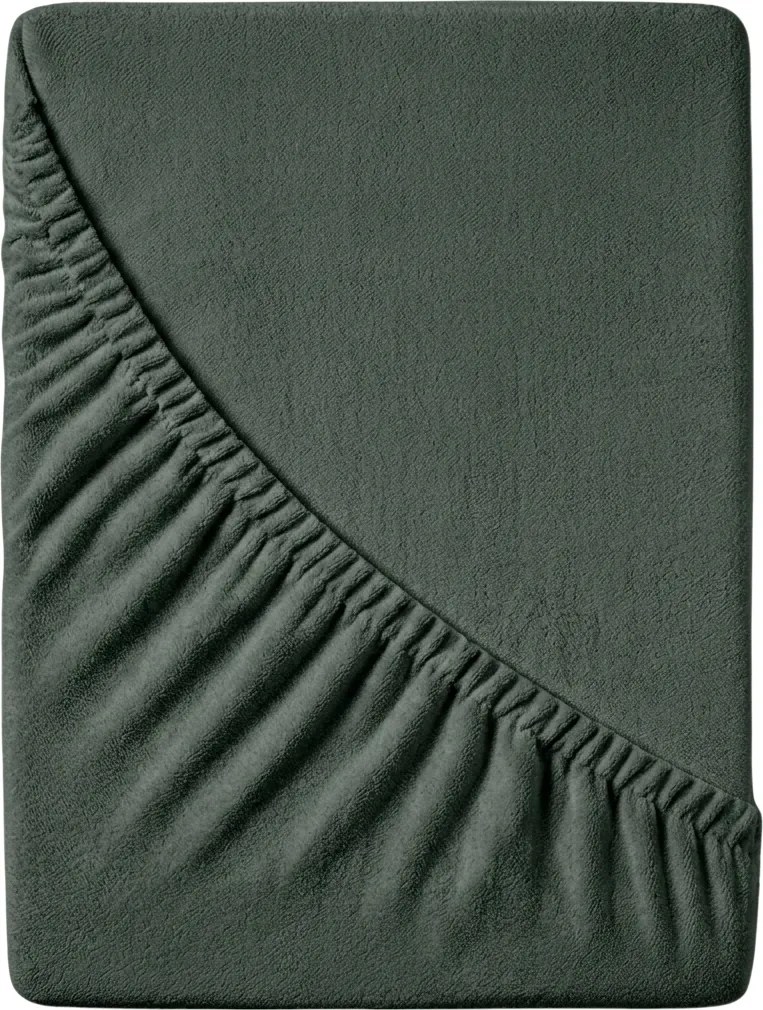 Froté plachta EXCLUSIVE zelenosivej 90 x 200 cm