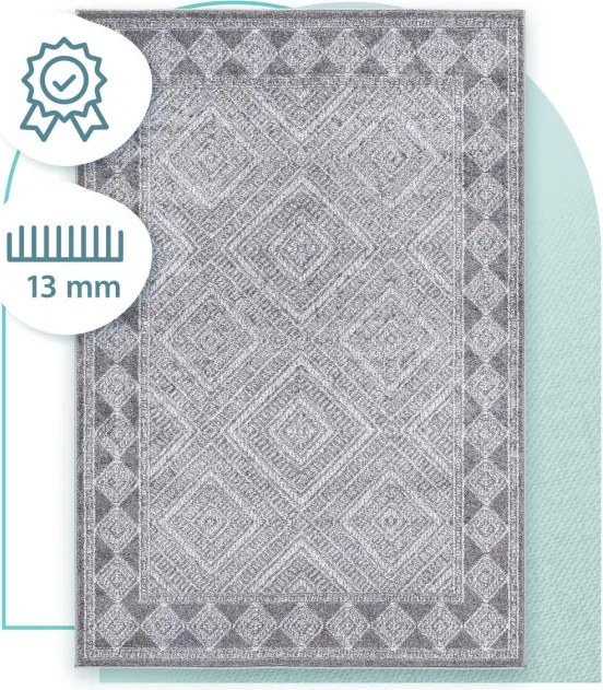 Koberec Agnella Avanti Iris sivý