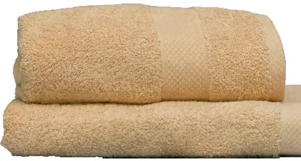 Osuška plážová Froté Bavlna Béžová 90 x 180 cm