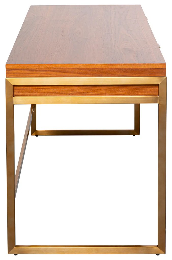 Silencio písací stôl  hnedý 120x76 cm