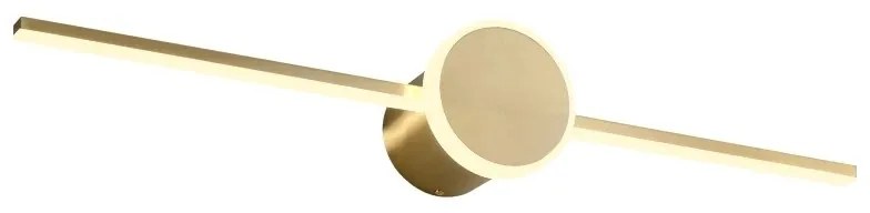 Kúpeľňové svietidlo s LED Round GOLD 80CM APP844-1W