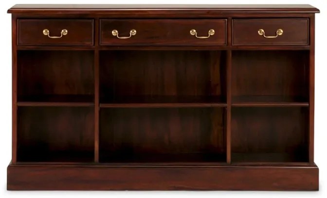 furniture-nabytek.cz - Masívny príborník Cambridge I z mahagónu, lakovaný, hnedý