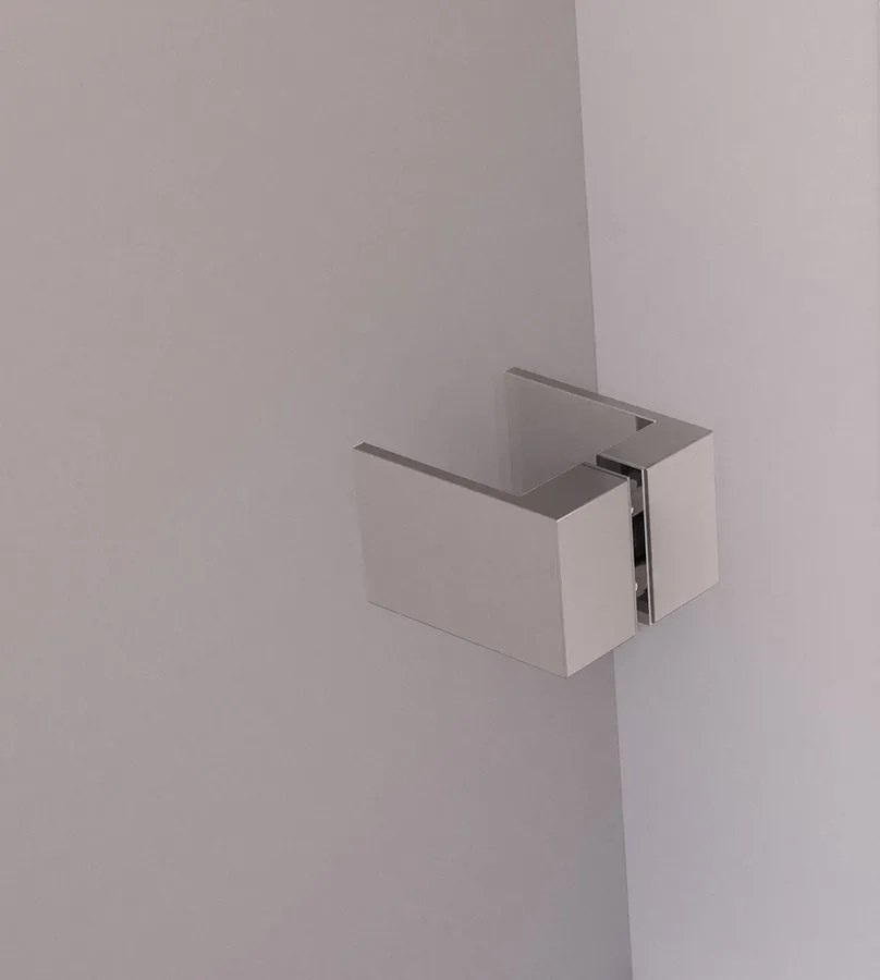 Polysan Polysan, FORTIS EDGE sprchové dvere bez profilu 1000mm, číre sklo, ľavé, FL1210L