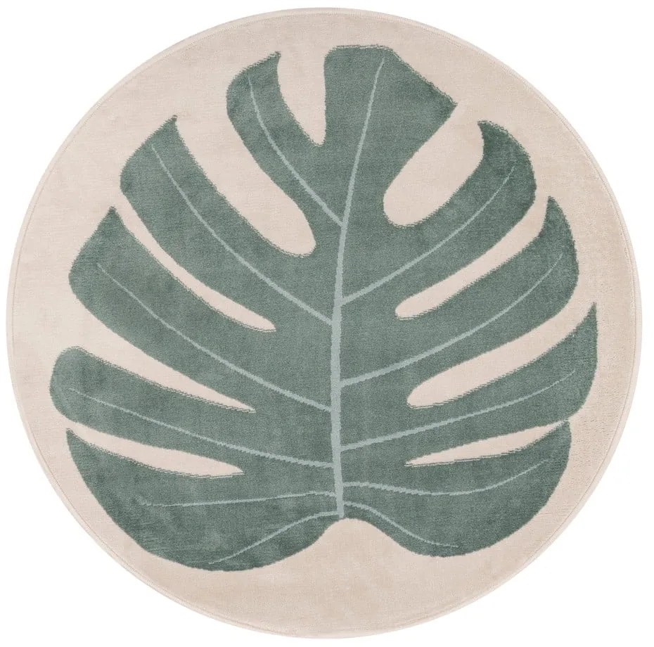 Zelený/béžový detský koberec ø133 cm Deliciosa Malachite – FD