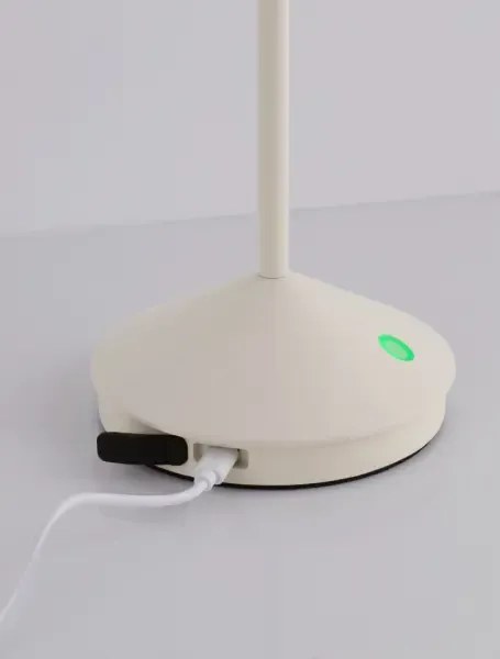 Vonkajšia stolová lampa Lumo biela