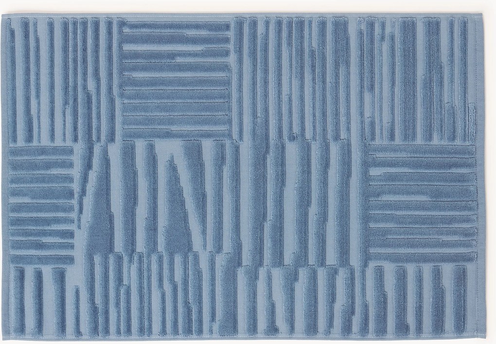 Protišmyková zamatová kúpeľňová predložka Petra