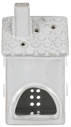 Domček porcelánový na LED/čajovú sviečku 15cm