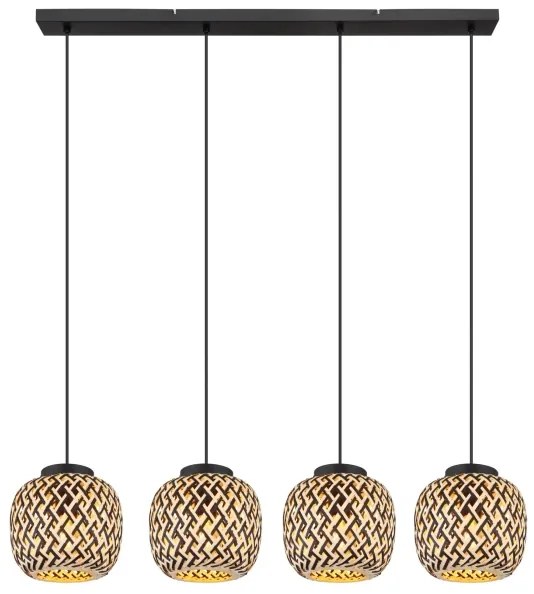 Globo 15766-4H - Luster na lanku COLLY 4xE27/15W/230V
