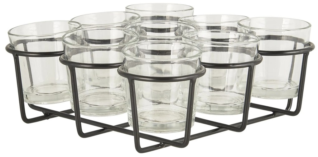 Ib Laursen Stojanček s mini pohármi Glasses