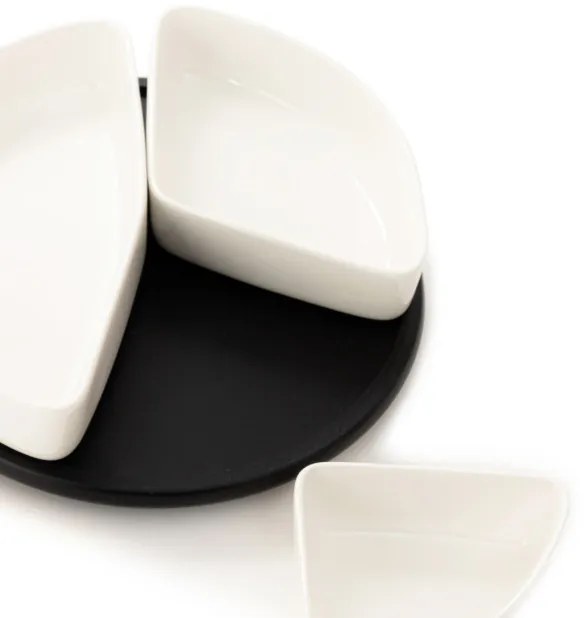 Servírovací set FELKO s bielymi miskami ALL 850788