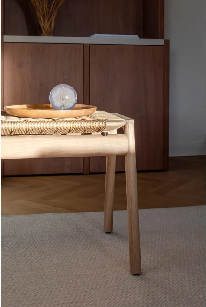 Lavica v prírodnej farbe Klupa – Gazzda