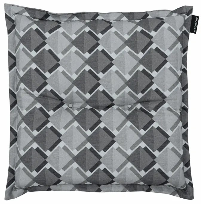 Podsedák na stoličku MADISON SIEM GREY 50x50 cm, sivý