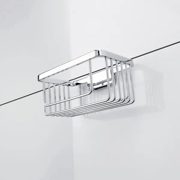 NIMCO Ki 14015-26 - Nástenná polica do sprchy KIBO lesklý chróm