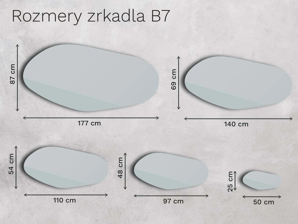 Zrkadlo Base B7