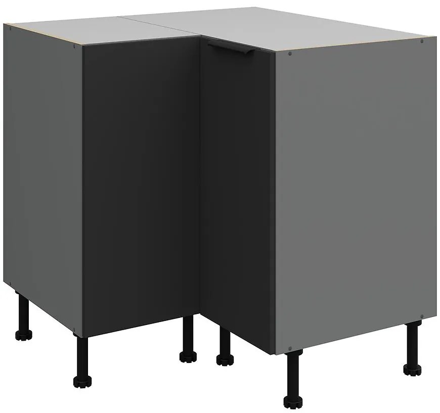 Kuchynská skrinka Aria-Bl/Ant Anti Fingerprint 90x90 Dn 2f Bb