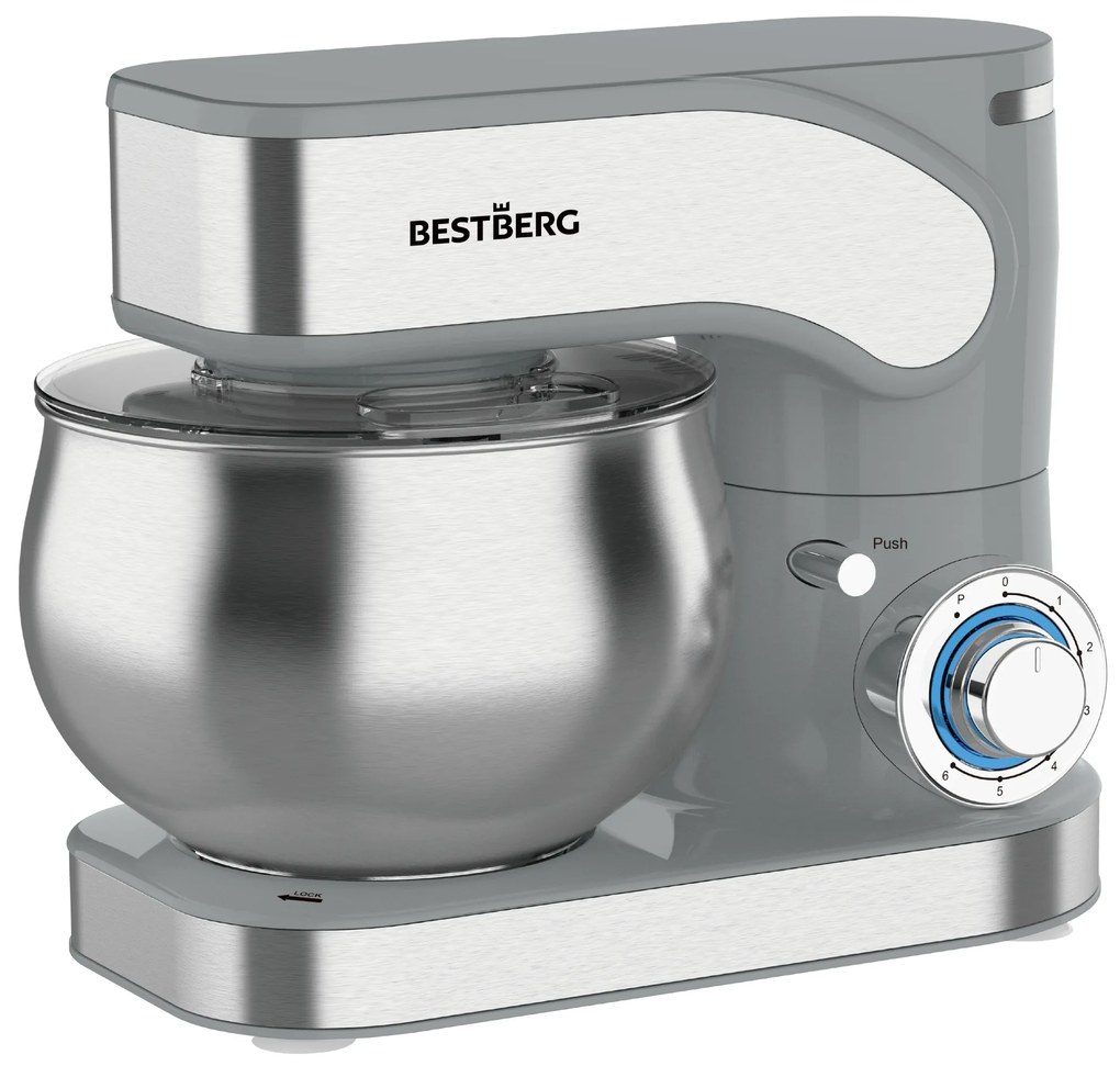 Kuchynský robot BestBerg BBR-B1900G / 1900 W / 5 l / 6 rýchlostí