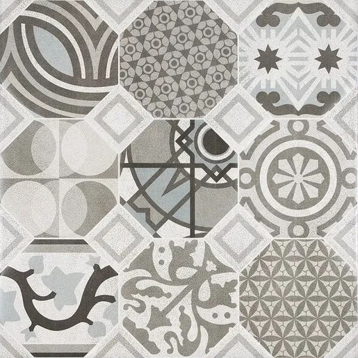 Geotiles Manises dlažba flow negro 60,8x60,8 cm mat FLOW61