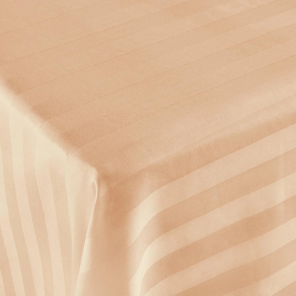 BAMBUSOVÉ PRESTIERADLO STRIPE 160X240 CM BÉŽOVÉ