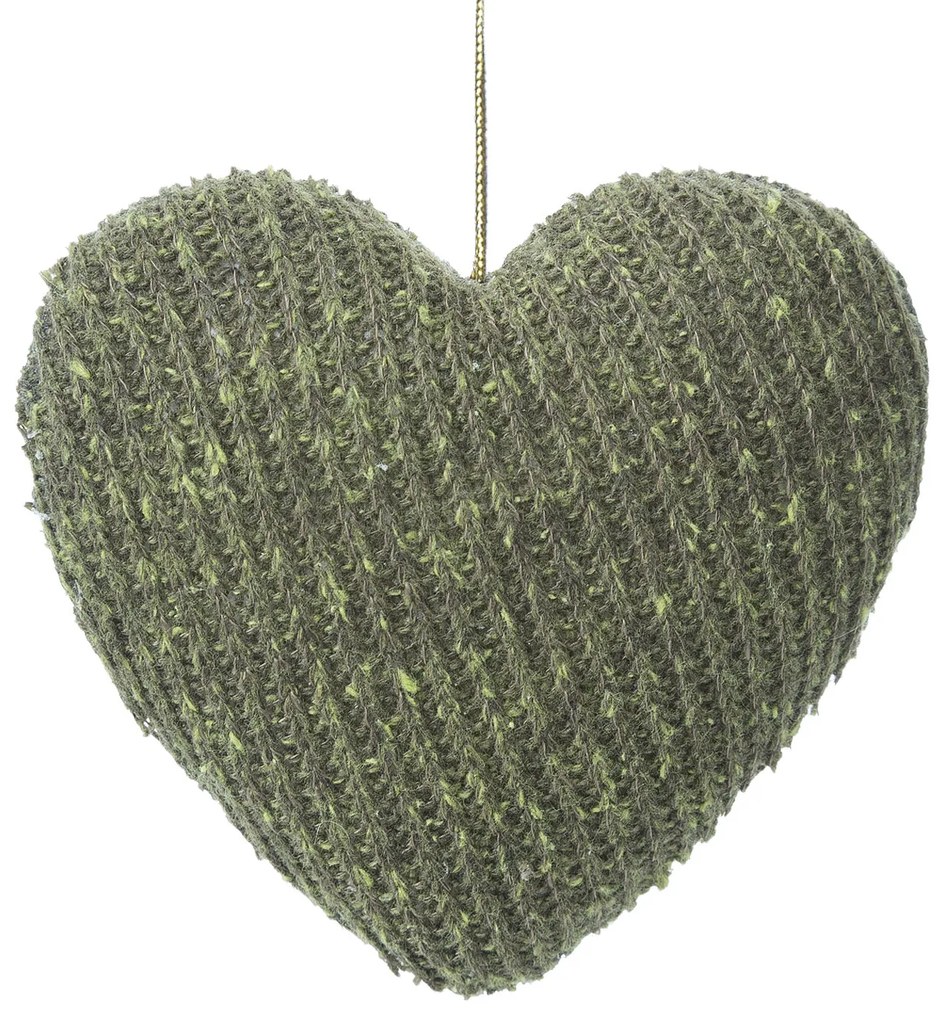 VIANOČNÁ DEKORÁCIA SADA 6KS IRIN 9X3X10 CM ZELENÁ