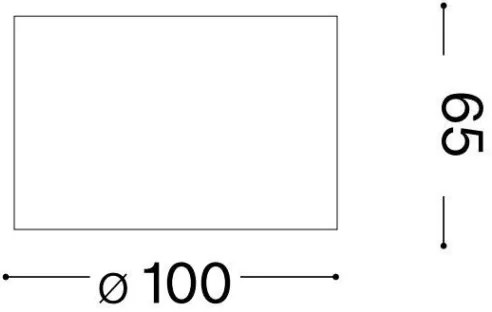 Ideal Lux - LED Bodové svietidlo SPIKE 1xGX53/9W/230V biela