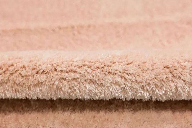 Kúpeľňový koberček Malmo ružový, kruh