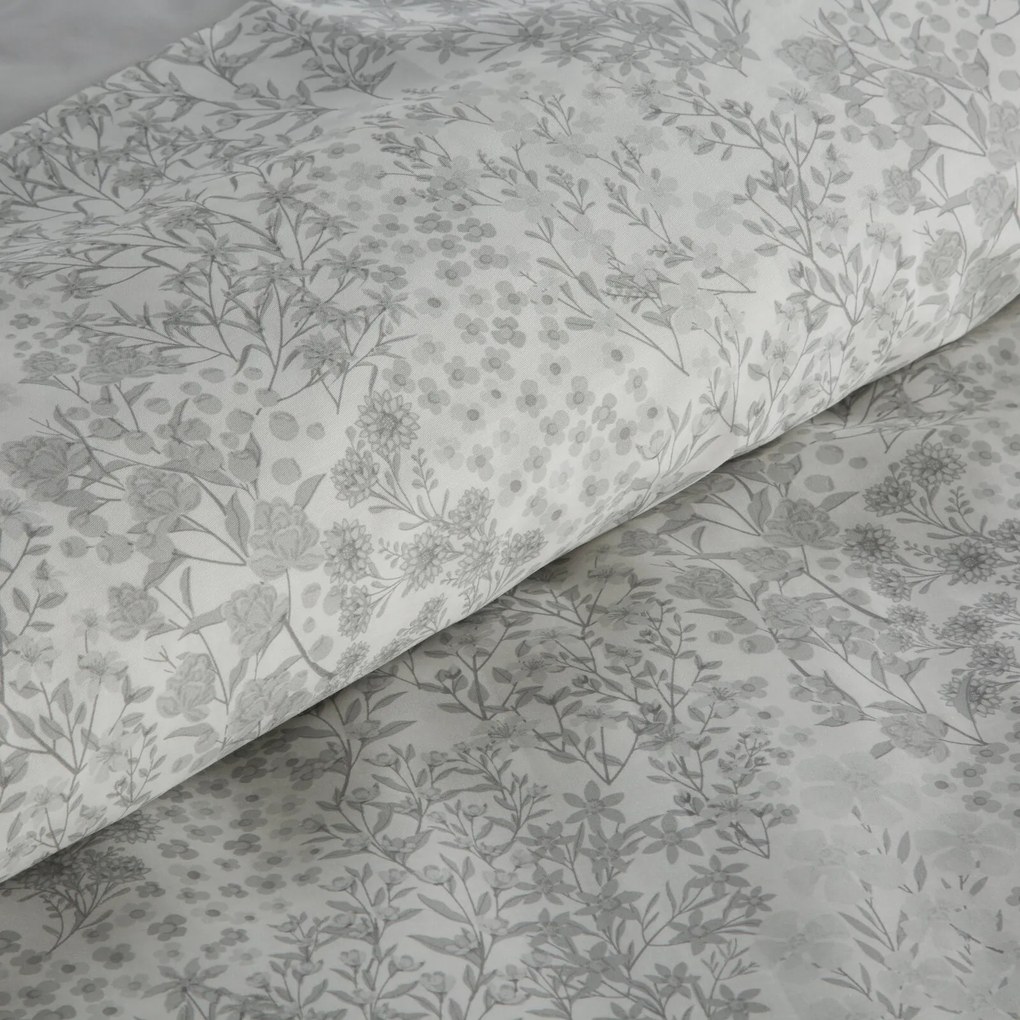 SATÉNOVÉ OBLIEČKY SPRING59 140X200 CM, 1 KS 70X80 CM KVETY