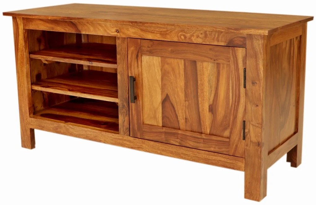 furniture-nabytek.cz - Masiv tv stolek z dřeva palisandr 110x50x60