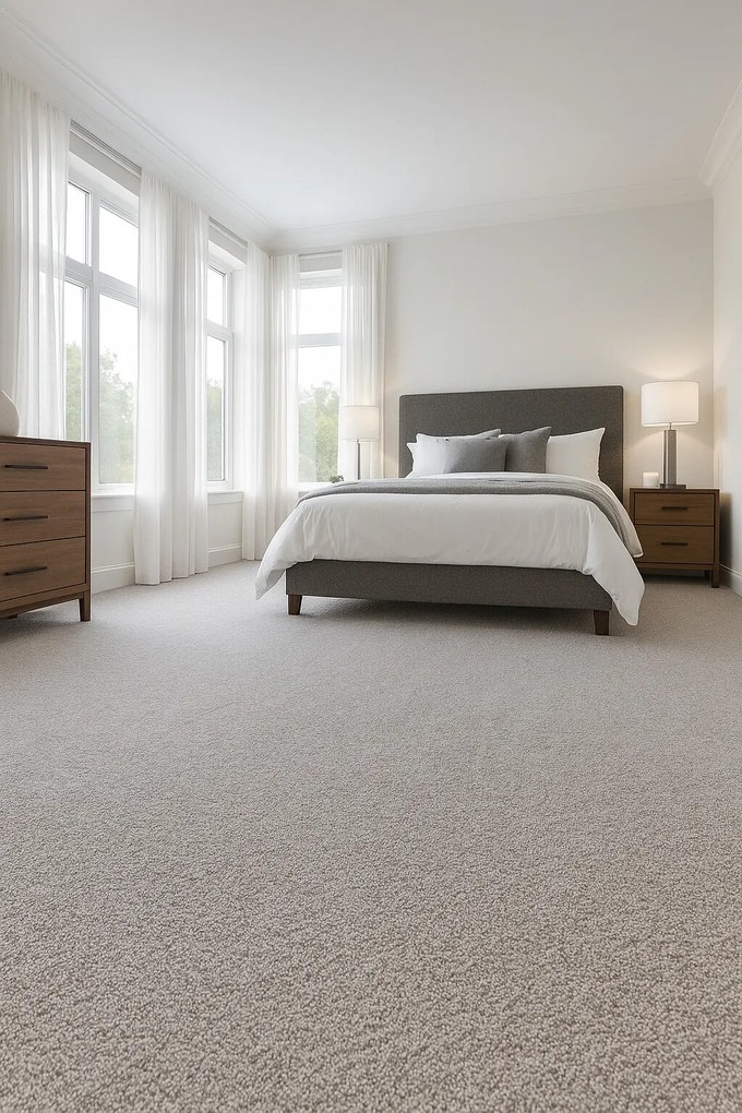 Tapibel, Metrážny koberec Cobalt SDN 64044 - AB tmavo šedý, záťažový, na mieru, šíře 4m, šedá, ab (mriežka), chodba / predsieň