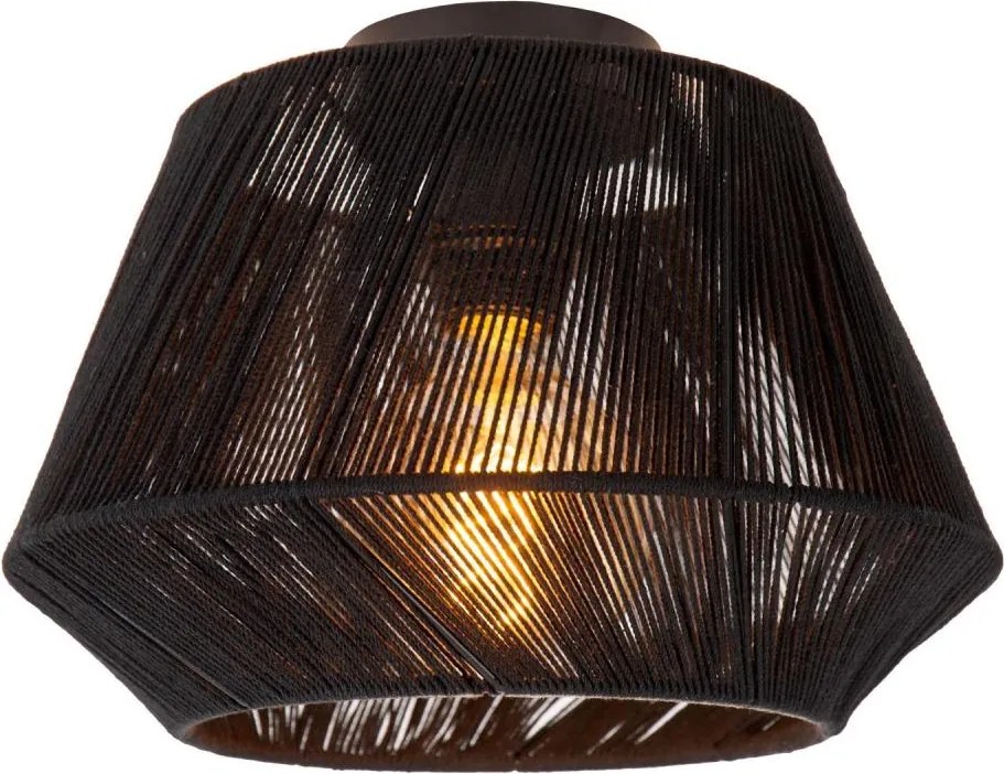 Lucide 10121/30/30 - Stropné svietidlo JESSICA 1xE27/60W/230V čierna