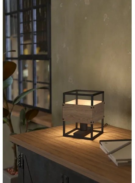 Eglo 43807 - Stolná lampa EVESHAM 1xE27/40W/230V