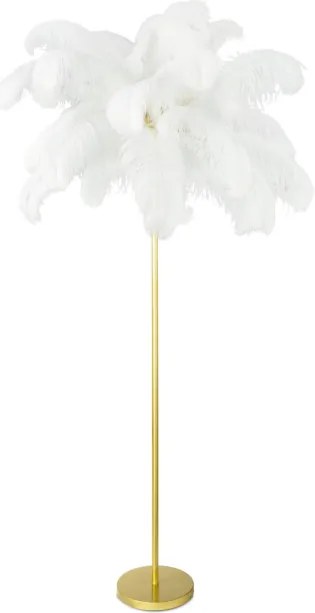 Dekoračná lampa FERI 1 01 biela / zlatá