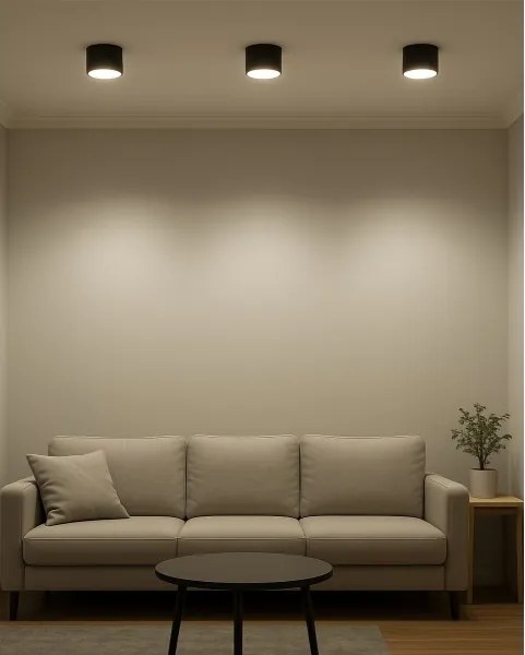 LED bodové svietidlo LED/10W/230V 3000/4000/6400K pr. 12 cm čierne