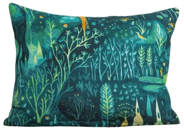 Dekoračný povlak na vankúš NEON FOREST 40x50 cm, farebný