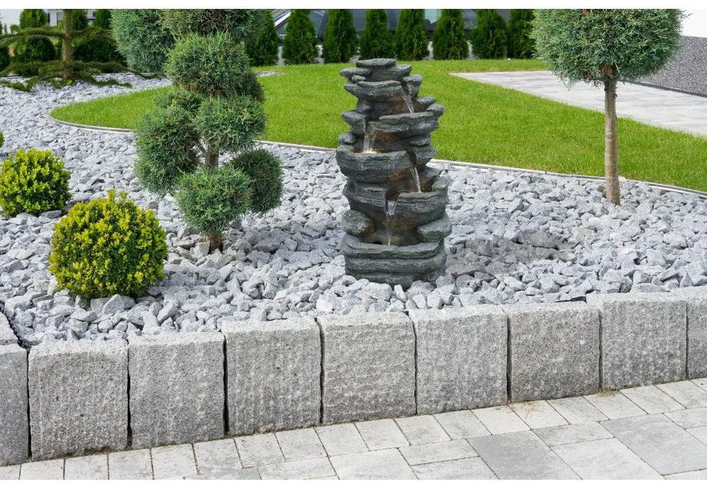 Záhradná fontána BestBerg EF-13 / polyresin / 49 x 43 x 92 cm