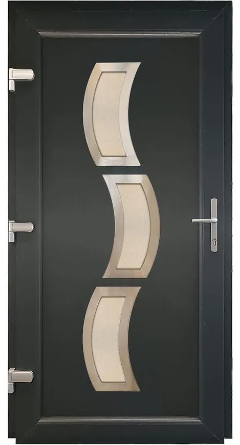 Dvere vchodové Osijek D32 90L antracit