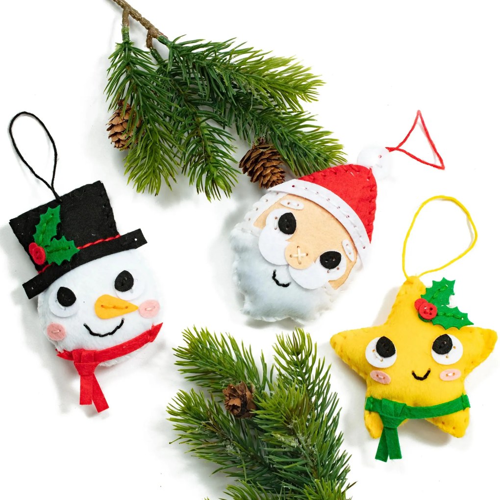 Kreatívna súprava šitia – vianočné ozdoby