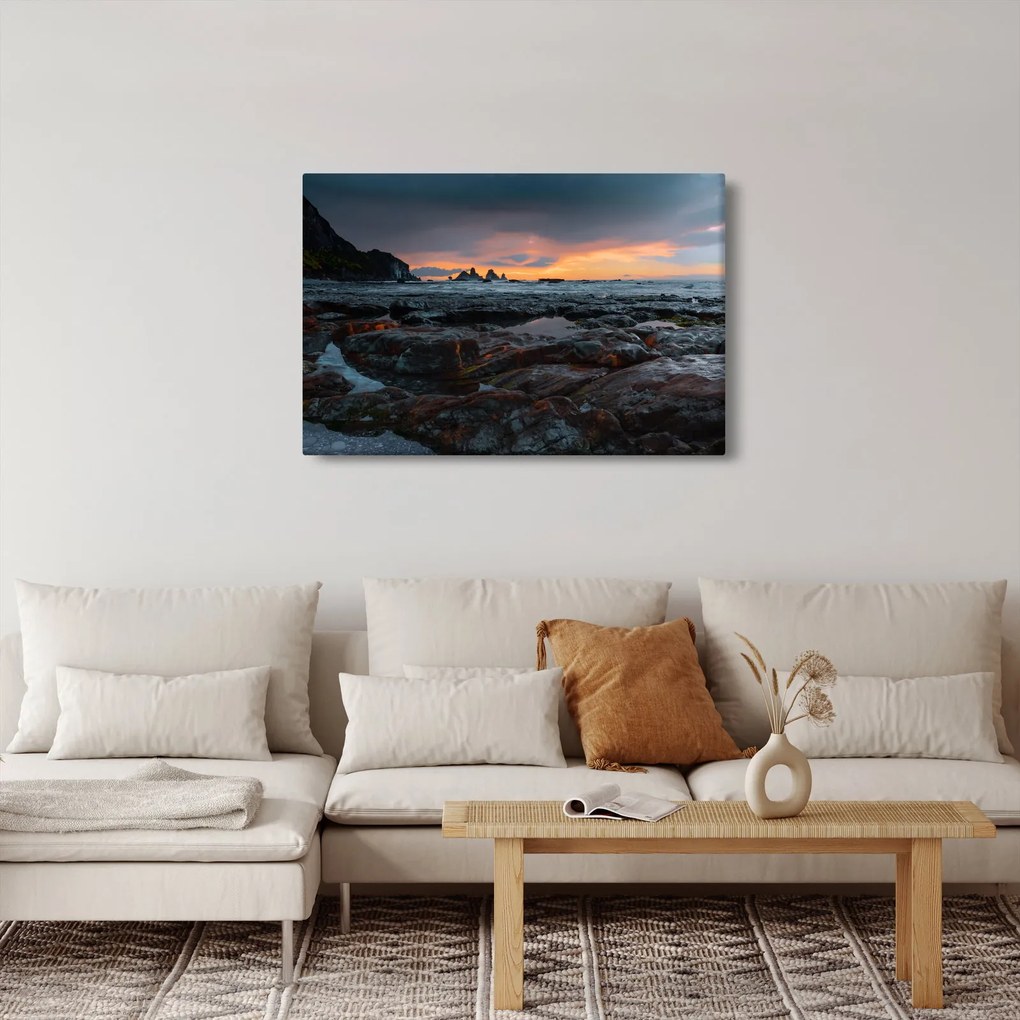 Obraz - krajina na Novom Zélande (90x60 cm)