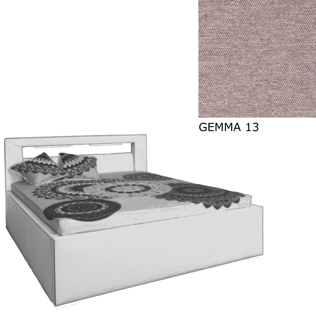 AVA LERYN LED 180x200 Varianta: GEMMA 13